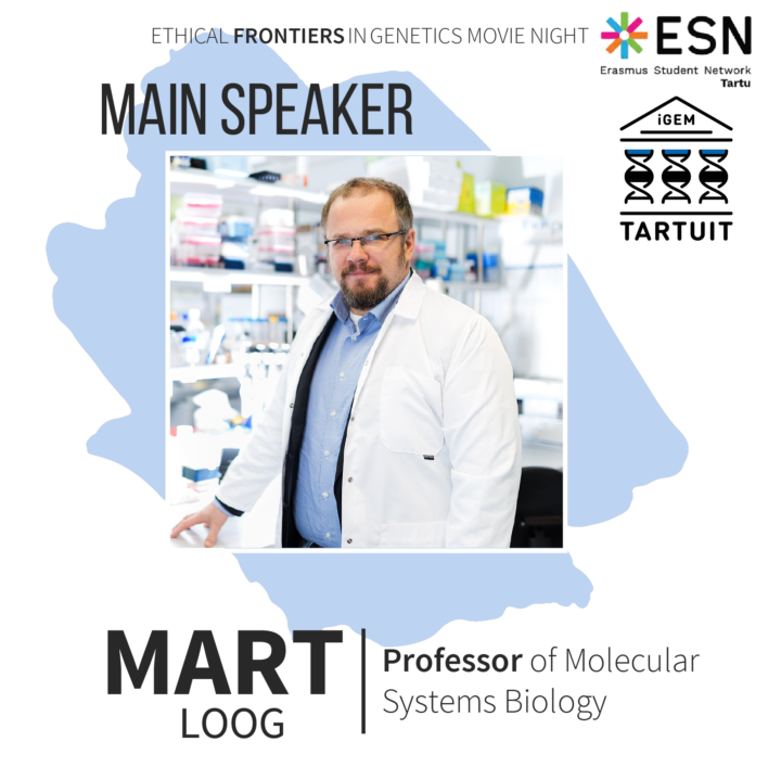 Professor Mart Loog is the main speaker at Estonia iGEM &ESN Science Night